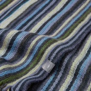 NWT Fat Face Freddie Blue Green Scarf